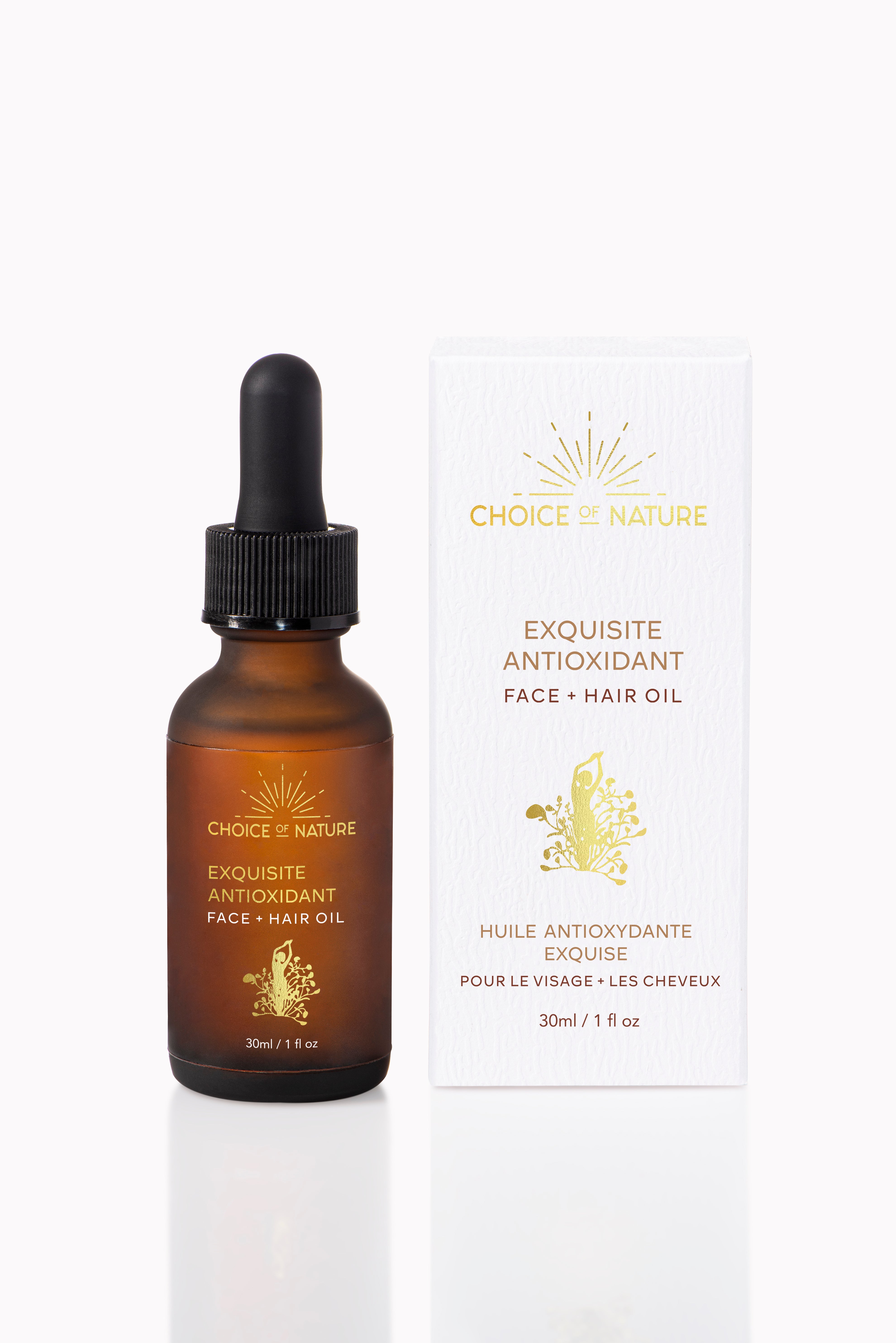 Exquisite Antioxidant Face & Hair Oil.
